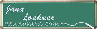 Jana Loehmer Visitenkarte